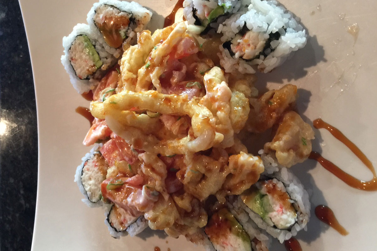 Calamari Tempura Roll